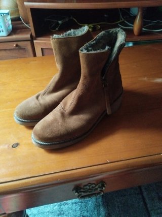 Botines ante marrón