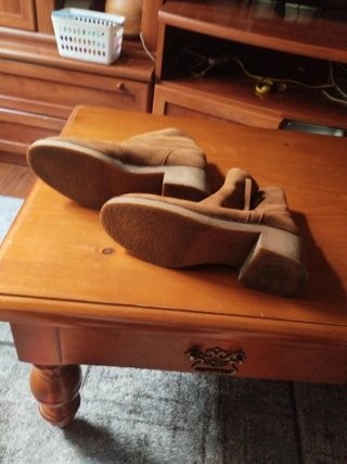 Botines ante marrón