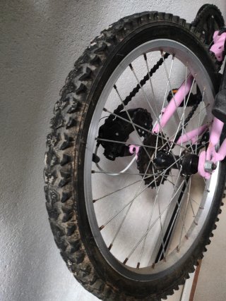Bicicleta infantil MITICAL 20 rosa