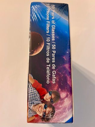 50 Gafas Eclipse Solar Helioclipse ISO CE