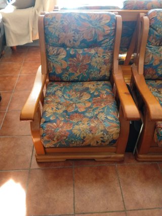 Conjunto de sofás de jardín