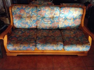 Conjunto de sofás de jardín