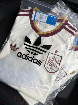 Camiseta Adidas España Blanca