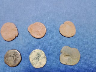 Lote de monedas antiguas