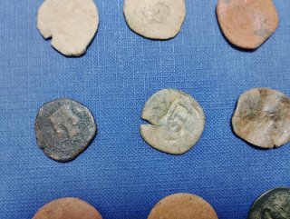 Lote de monedas antiguas