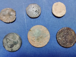 Lote de monedas antiguas