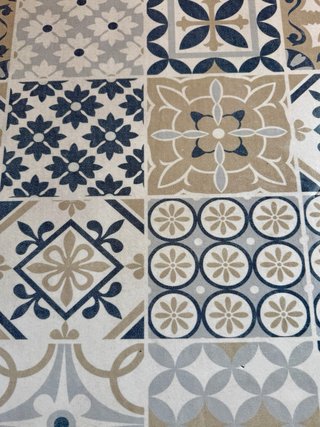Alfombra Vinílica Estilo Hidráulico Maison Du Mond