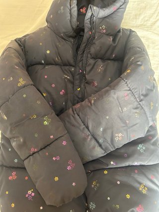 Abrigo niña Sfera estampado flores talla 7/8