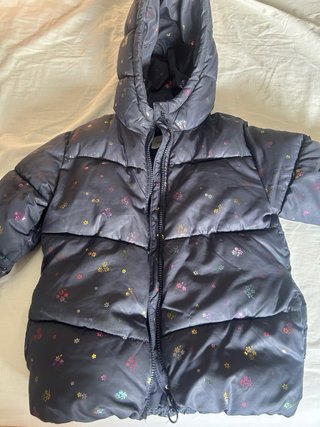 Abrigo niña Sfera estampado flores talla 7/8