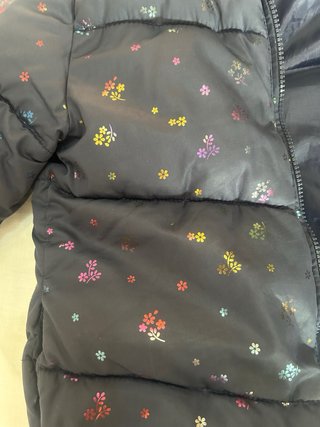Abrigo niña Sfera estampado flores talla 7/8