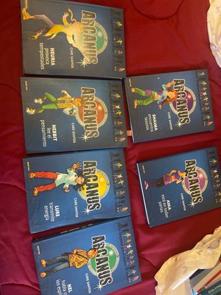 Lote 6 Libros Arcanus Care Santos Tapa Dura Destin