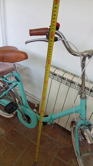 Bicicleta Victoria plegable verde