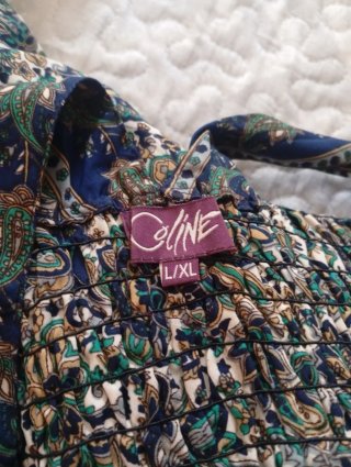 Vestido largo boho estampado