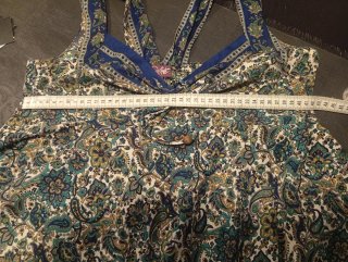 Vestido largo boho estampado