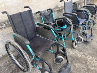 5 sillas de ruedas para piezas