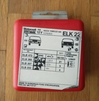 Accesorios Motorcraft Ford Fiesta/Escort