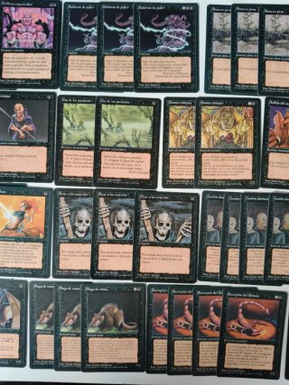 Cartas Magic 4° Edicion Borde Negro