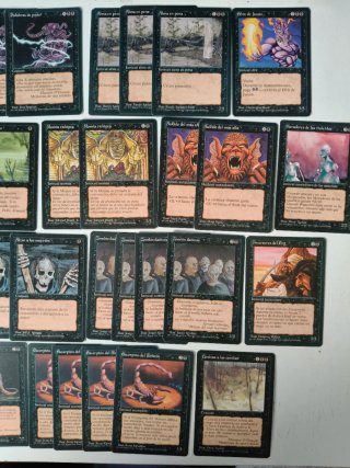Cartas Magic 4° Edicion Borde Negro
