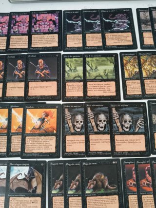 Cartas Magic 4° Edicion Borde Negro