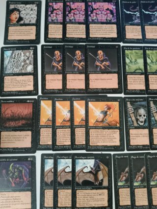 Cartas Magic 4° Edicion Borde Negro