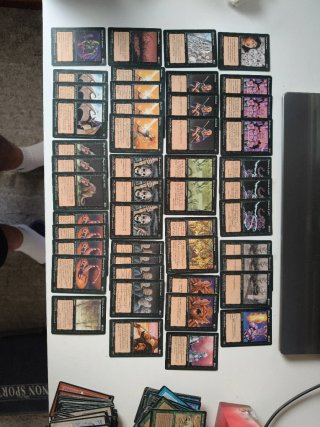 Cartas Magic 4° Edicion Borde Negro