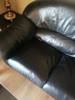 Conjunto de sofás de piel