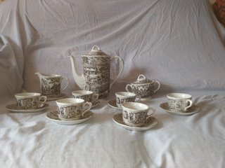 REBAJADO Antiguo Juego Café Pontesa