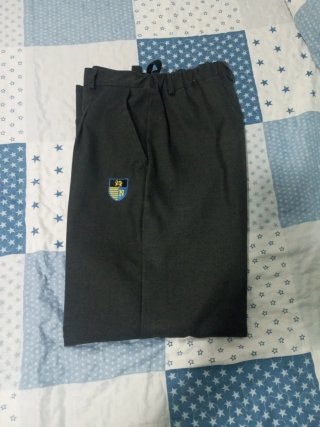 Pantalones grises talla 18 (14)