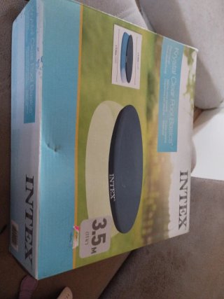 Cubierta Piscina Intex Krystal Clear 3.5m