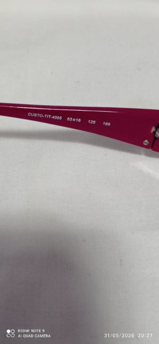 Gafas de vista Gusto rosa/plateado