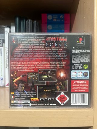 Fighting Force PS1 PAL