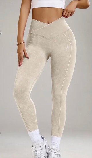 Leggings gimnasio beige arena  XS **nuevo**