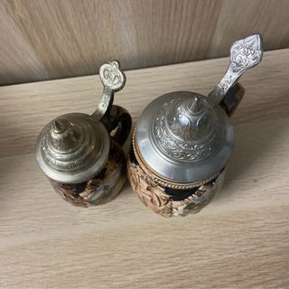 Lote 2 jarras cerveza alemana vintage
