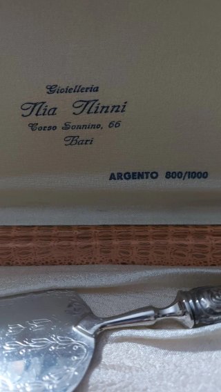 Coppia posate vintage Argento 800