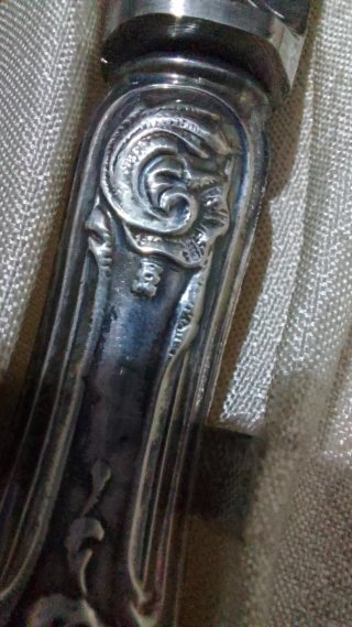 Coppia posate vintage Argento 800