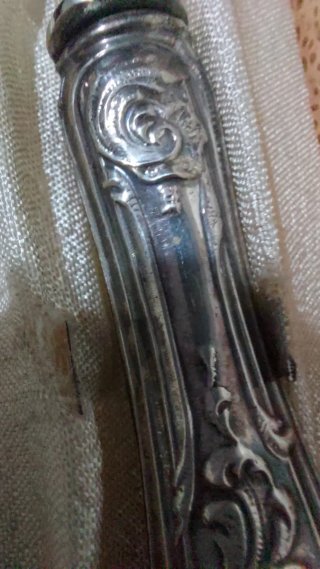Coppia posate vintage Argento 800