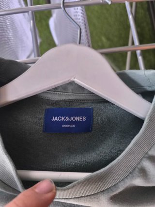 Sudadera Jack & Jones azul y verde