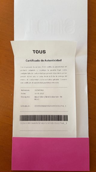 Billetera Tous Roja