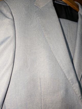 Traje azul claro Corte Inglés Talla 46 Slim