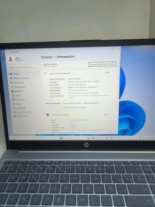 Ordenador portátil HP 15-fd0188ns Plata