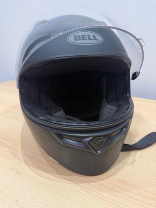Casco Moto Bell Talla XL Negro Mate