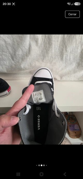 Converse negras altas
