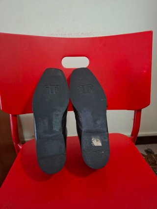 Mocasines Farrutx Negros con Hebilla