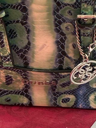 Bolso Guess Estampado Reptil Original