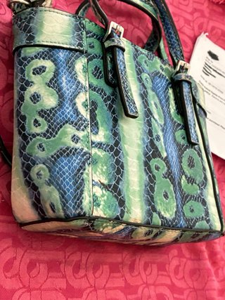 Bolso Guess Estampado Reptil Original