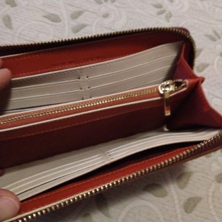 Cartera Purificación García Naranja