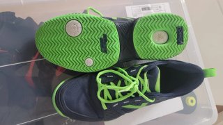Zapatillas Padel Azul y Verde