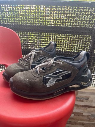Zapatos de seguridad U-Power negros/grises
