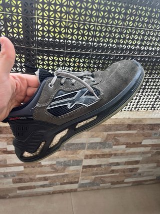 Zapatos de seguridad U-Power negros/grises
