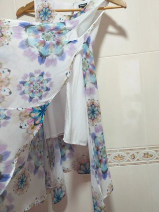 6€ Desigual Blusa Asimétrica Talla M